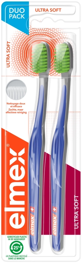 Еlmex Четка за зъби Ultra Soft 2 pack