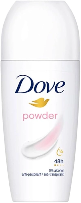 Dove Powder Рол-он дезодорант против изпотяване 50 мл