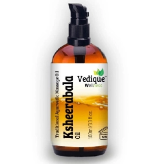 DR WAKDE’s Масажно масло Кширабала (Ksheerabala) - подхранва мускулите, поддържа костите и ставите, 100 ml