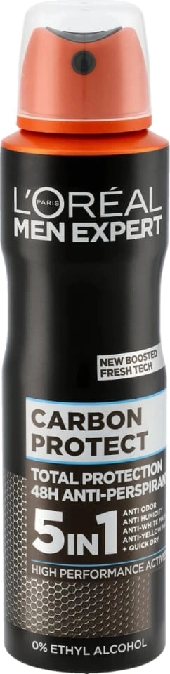 Loreal Men Expert Carbon Protect Дезодорант за мъже 150 мл