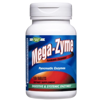 Nature’s Way Панкреатични ензими Mega-Zyme, 100 таблетки
