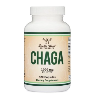 Double Wood Chaga - Чага, 120 капсули