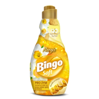 BINGO Soft Нарцис Омекотител концентрат 60 пранета 1,44л.