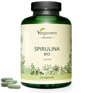 Vegavero Био Спирулина - Spirulina Bio, 270 таблетки