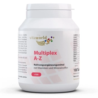 Vita World Мултиплекс Витамини и Минерали А-Я, 100 таблетки