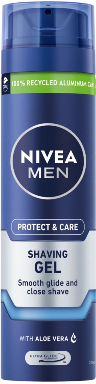 Nivea Men Protect &amp; Care Гел за бръснене 200 мл