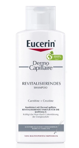 Eucerin DermoCapillaire Ревитализиращ шампоан против косопад 250 мл