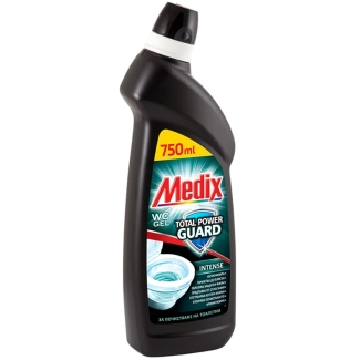 Medix Почистващ гел за тоалетна Power Intense 750 мл