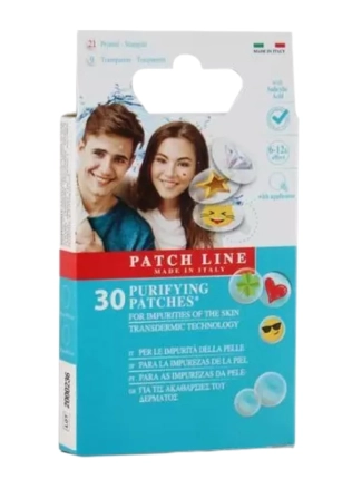 PACH LINE АКНЕ С ПЕЧАТ 30бр.пластир за лечение на акне