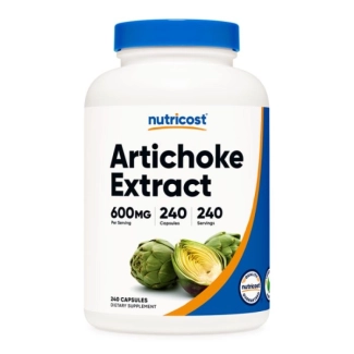 Nutricost Черен дроб и жлъчка - Артишок, 240 капсули
