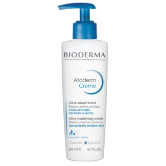 Bioderma Atoderm Крем за лице и тяло с помпа 200 мл