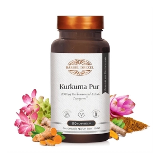 Bärbel Drexel Куркума – храносмилане, черен дроб и жлъчен мехур - Kurkuma Pur, 60 капсули