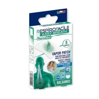 Pharmadoct EASY BREATH Пластири за улеснено дишане 6 бр.