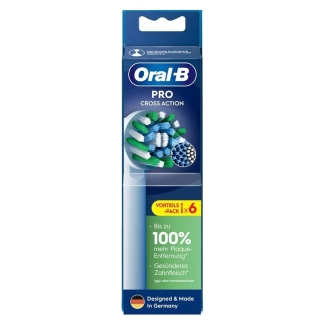 Oral-B Pro CROSS Action Резервна глава за електрическа четка 6 броя