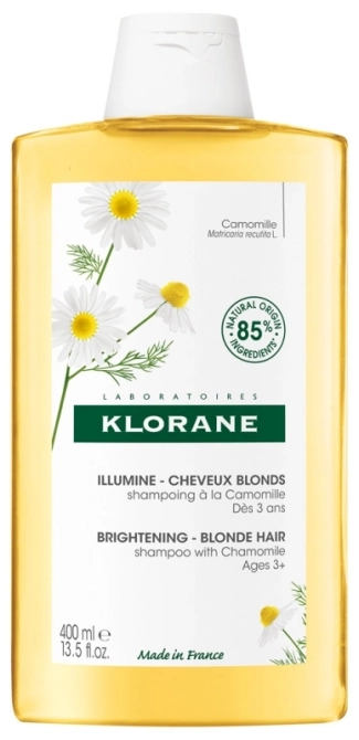 Klorane Изсветляващ шампоан с лайка за руса коса 400 мл