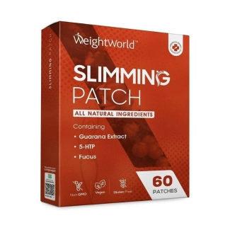 WeightWorld Лепенки за отслабване с екстракт от Гуарана, Фукус и 5-HTP, 60 пластира