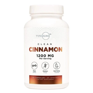 Nutricost Диабет - Цейлонска канела (organic) Type Zero™, 120 капсули