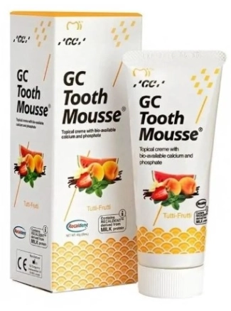 GC Tooth Mousse Реминерализиращ Дентален Крем С Вкус Тути Фрути 35 мл