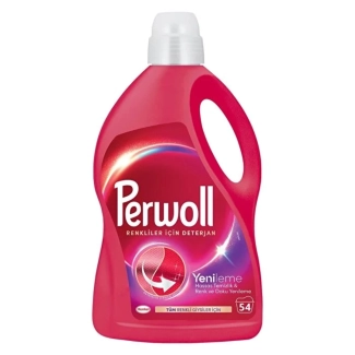PERWOLL RENEW COLOR Гел за пране за цветни тъкани 2,97л. 54 пранета