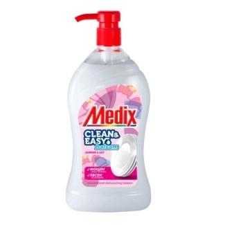Medix Clean &amp; Easy Концентриран гел за съдове - помпа Jasmine &amp; Lily x800 мл