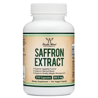 Double Wood Saffron Extract / Екстракт от шафран, 210 капсули