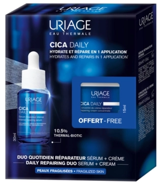 URIAGE Cica Daily Комплект Серум 30 мл + Крем 15 мл