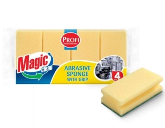 Magic clean Домакинска гъба с канал 3+1 бр.