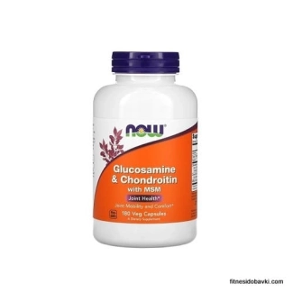 NOW Glucosamine, Chondroitin plus MSM 90 капсули