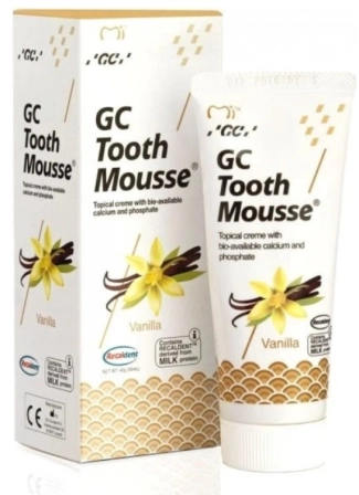 GC Tooth Mousse Реминализиращ Дентален Крем с Вкус на Ванилия 35 мл