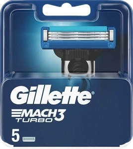 Gillette Mach 3 Turbo Резервни ножчета х5 броя