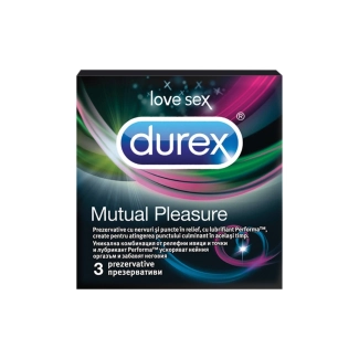 DUREX Mutual Pleasure Презервативи 3 бр
