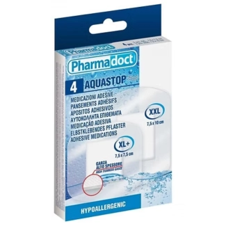 PHARMADOCT AQUASTOP HIGH водоустойчив пластир 4бр. 2 р-ра
