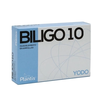 Artesania Agricola Йод (калиев йодид) – щитовидна жлеза и метаболизъм - Biligo 10 Yodo, 20 ампули за пиене