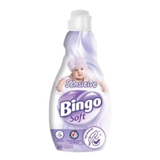 BINGO Soft Sensitive Омекотител концентрат 60 пранета 1,44л.