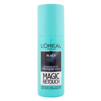 L’Oreal Magic Retouch Спрей за прикриване на бели корени 1 Black 75 мл
