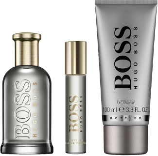 Hugo Boss Boss Bottled Комплект за Мъже - EdP 100 ml + Душ гел 100 ml + EdP 10 ml /2020