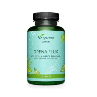 Vegavero Против задържане на течности - Drena Flux Complex, 120 капсули