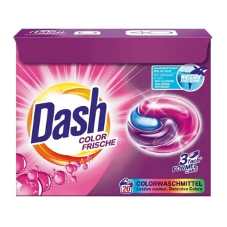 Dash Color 3 in 1 Капсули за цветно пране 20 броя