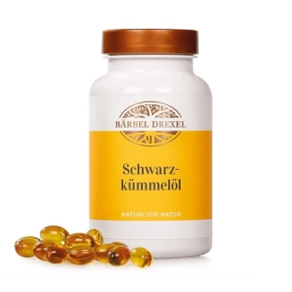 Bärbel Drexel Черен кимион - масло - За силен имунитет и защита от респираторни инфекции, 190 капсули