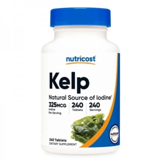 Nutricost Щитовидна жлеза - Келп, 240 таблетки