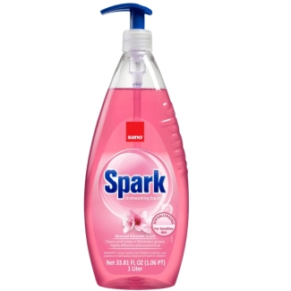 Sano Spark Almond Blossom Scent Почистващ препарат за съдове 1л