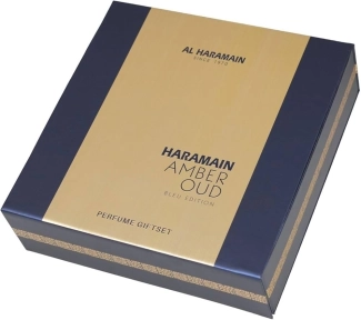 Haramain Amber Oud Bleu Edition Комплект EdP 75 мл + EdP 30 мл + Део 200 мл