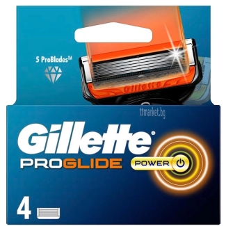 Gillette Proglide Power Резервни ножчета 4 броя