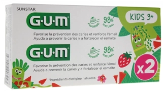 DUO GUM Детска паста за зъби 3+ години 2 х 50 мл