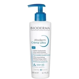 Bioderma Atoderm Ultra Успокояващ хидратиращ крем ултра за лице и тяло 200 мл