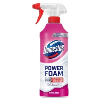 Domestos Power Foam Floral Fresh Почистваща пяна 435 мл