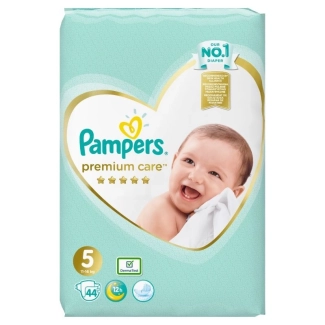 Pampers Premium Care Пелени Размер 5 Junior 44 броя
