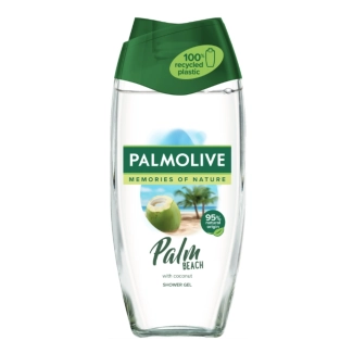 Palmolive Memories of Nature Palm Beach Coconut Душ гел за тяло с аромат на кокос 250 мл