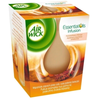 Air Wick Портокал и Манго Ароматна свещ 105 гр