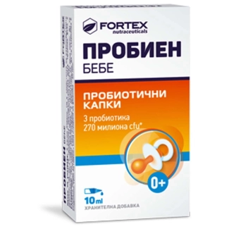 Fortex Пробиен Бебе пробиотични капки 10 мл